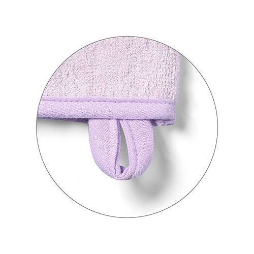 787/01 Bamboo baby wash mitt pink - Imagen 3