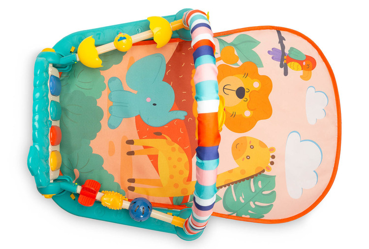 EDUCATIONAL TOY - ZOO MAT TURQUOISE - imagine 2