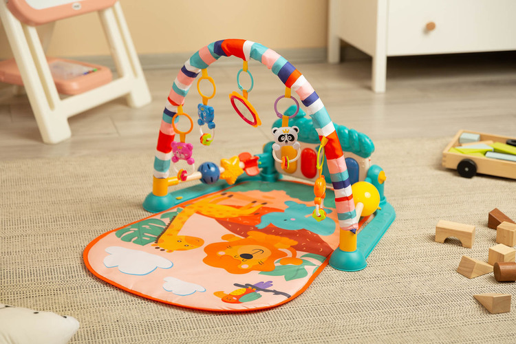 EDUCATIONAL TOY - ZOO MAT TURQUOISE - imagine 8