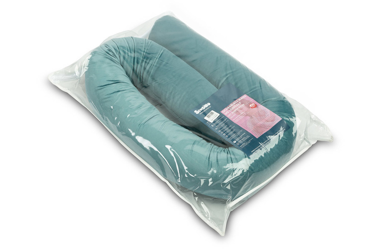 COT BUMPER ROLLER VELVET EMERALD - Image 3