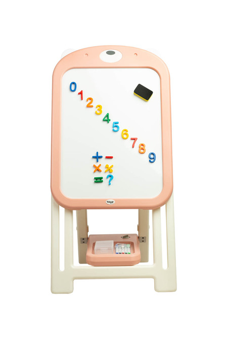 EDUCATIONAL DRAWING BOARD WITH CHAIR TED PINK - Image 2