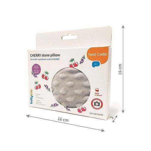 796/02 HOT WATER BOTTLE WITH CHERRY SEEDS GRAY - Image 4