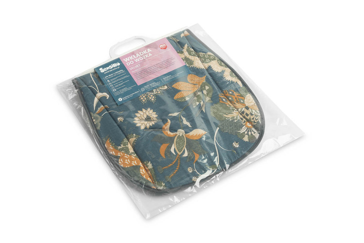 Velvet Pushchair Liner – MAROCCO - Image 4