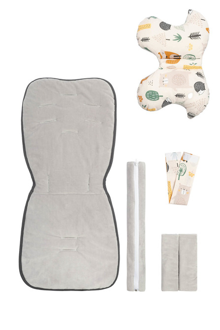 Pushchair Liner Deluxe – Forest world – Bild 2