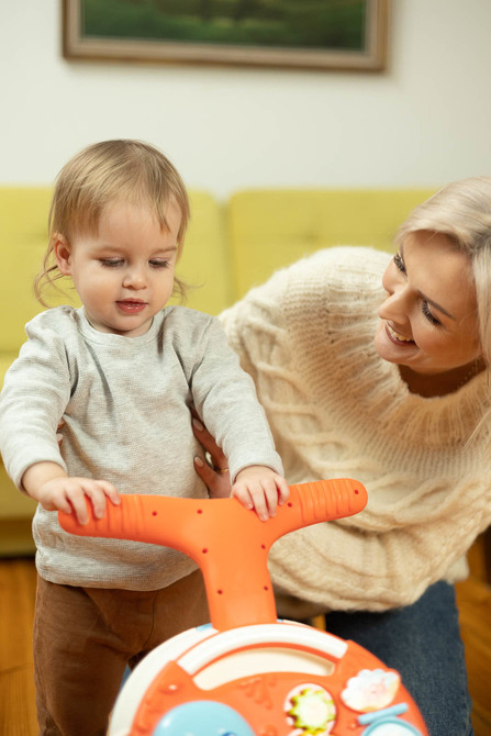 PUSHER-TABLE 2IN1 SPARK PINK - imagine 9