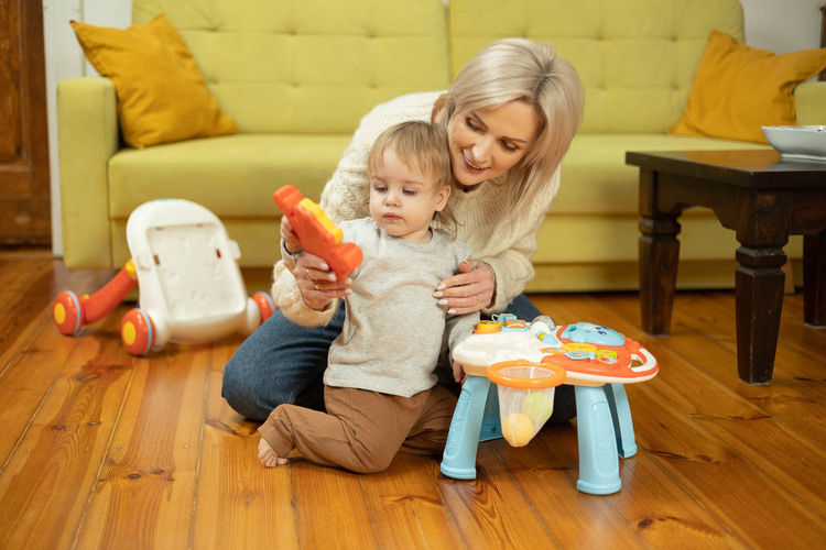 PUSHER-TABLE 2IN1 SPARK PINK - imagine 10