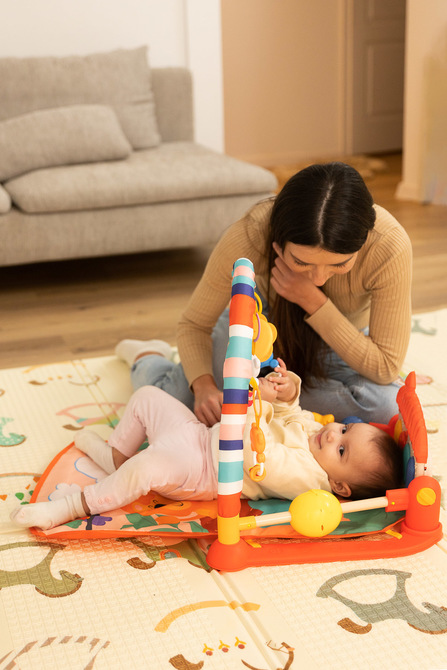 EDUCATIONAL TOY - ZOO MAT TURQUOISE - imagine 10