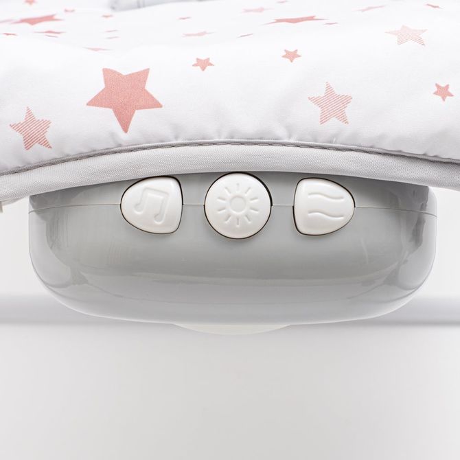 53427 RECLINER WITH VIBRATING STARS PINK - Image 4