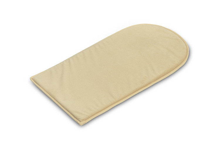 Velvet Baby Nest/baby Cocoon – SQUARE BEIGE - Image 3
