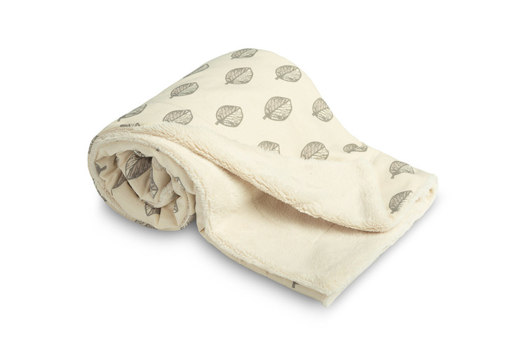 ECO Blanket 80x100 LEAVES PLUSH - Image 3
