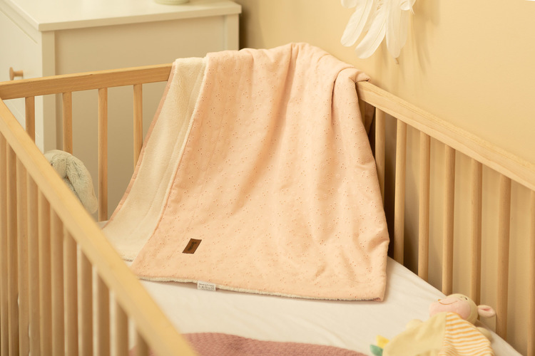 EMBROIDERED BLANKET 80X100 FROSTING PLUSH - Image 5