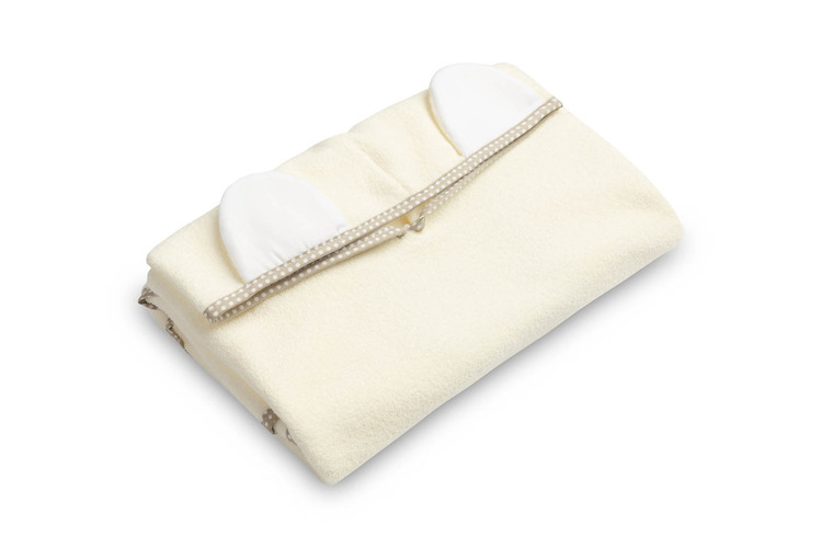 BATH PONCHO - ECRU - Image 4