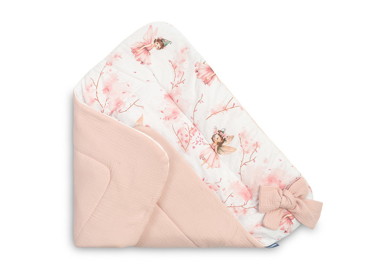 BABY NEST CONE WRAP PINK FAIRY 75x75 - Image 2