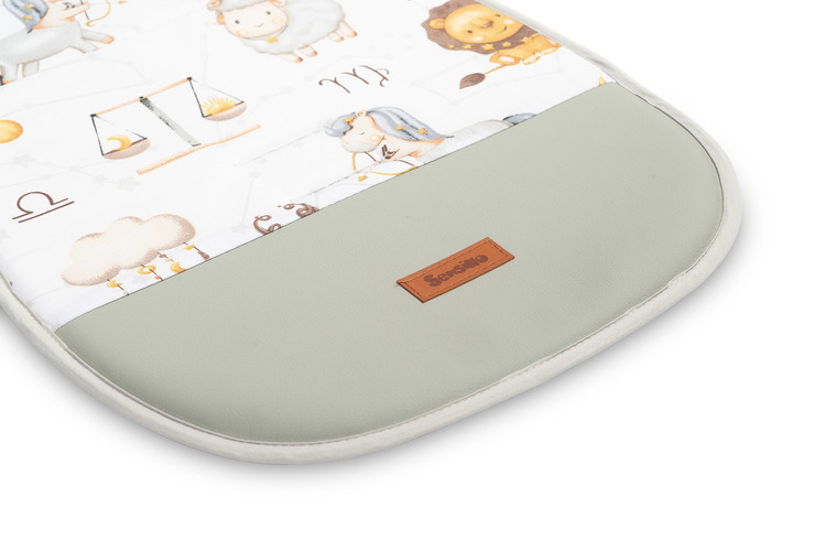 MUSLIN INSERT FOR A STROLLER - GRAY ZODIAC - Image 2