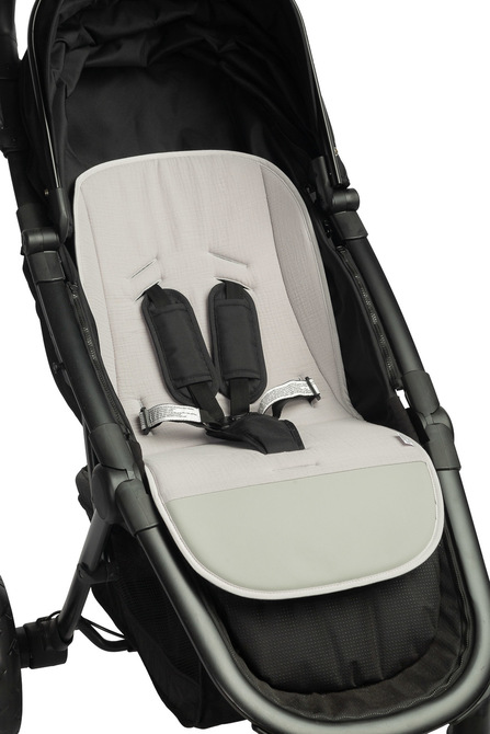 MUSLIN INSERT FOR A STROLLER - GRAY ZODIAC - Image 4