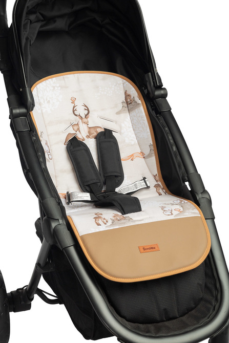 MUSLIN INSERT FOR A STROLLER - BROWN COPS - Image 3