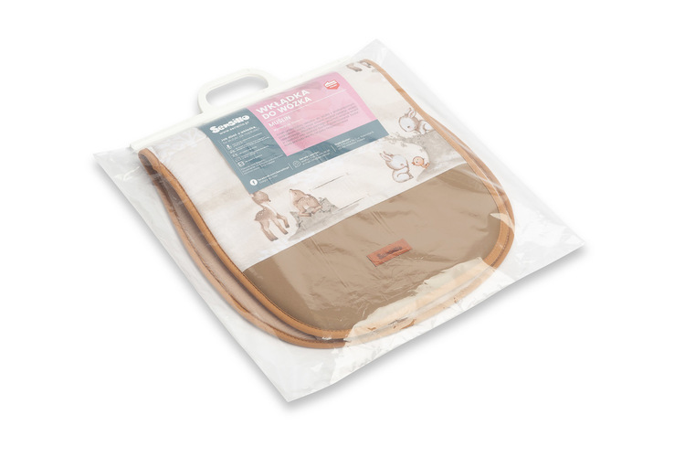 MUSLIN INSERT FOR A STROLLER - BROWN COPS - Image 6