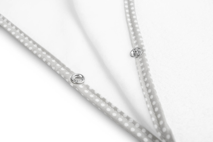 BATH PONCHO - WHITE - imagine 3