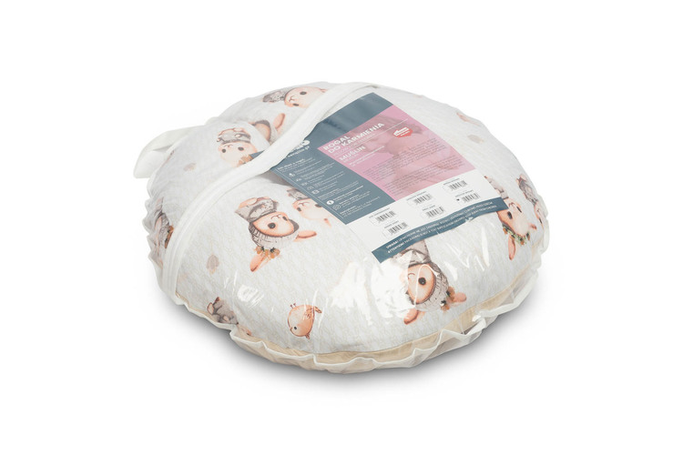 MUSLIN PILLOW FOR FEEDING - BEIGE BUNNY - Image 4