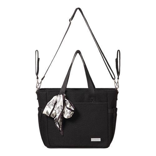 1571/01 MOM'S BAG/STROLLER BAG CARMEN, BLACK - Image 6