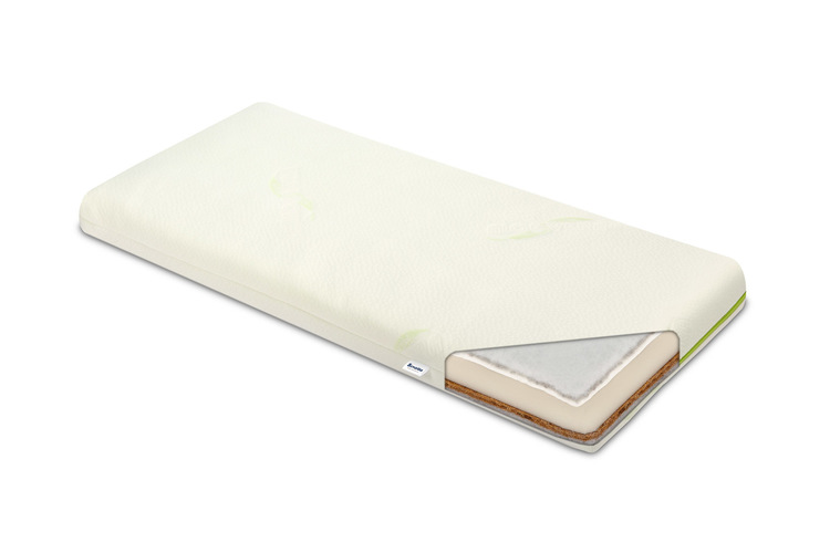 BUCKWHEAT-FOAM-COCONUT MATTRESS 90 X 40 ALOE VERA - Image 5