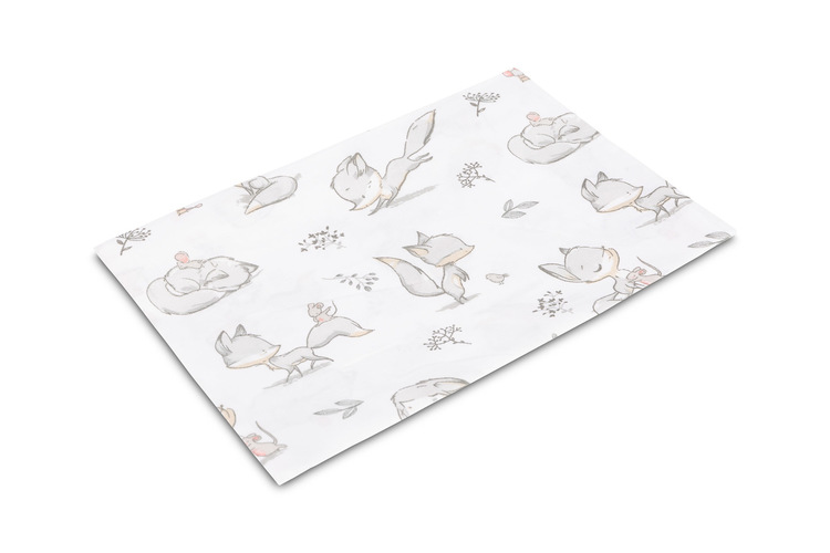 38X60 WEDGE PILLOWCASES - FOX AND MOUSE - Image 2