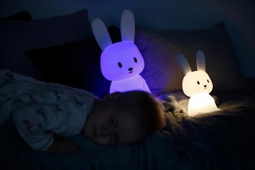 1156 SILICONE NIGHT LAMP MIDI RABBIT GIO-136 - Image 2