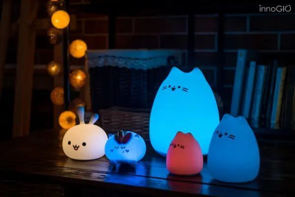 6041 KITTY MINI SILICONE LAMP LJC-124 – Image 2