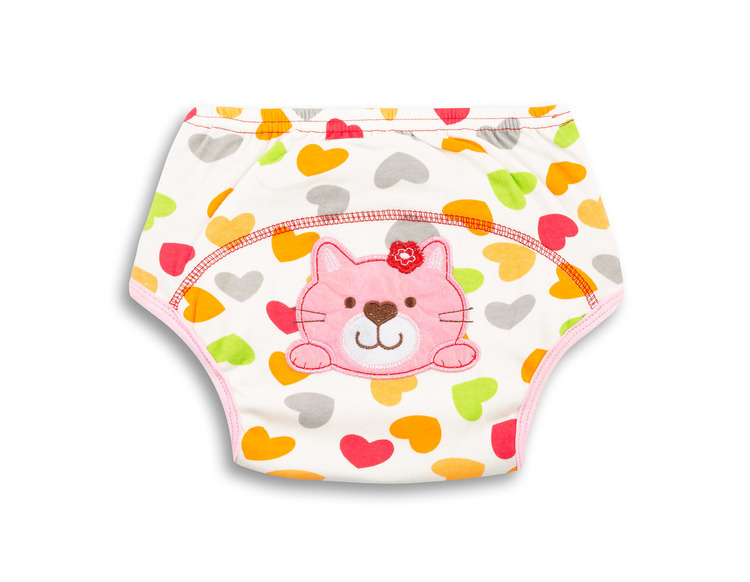 EMBROIDERED TRAINING PANTIES GIRL PACK OF 3 - Image 2