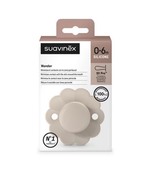084109 PACIFIER SX PRO 0-6 MAUVE CHALK WONDER 308373 - Image 3