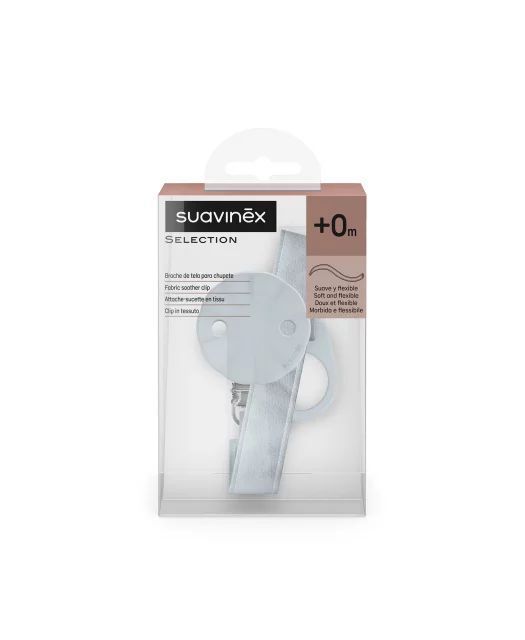 900744 Pacifier CLIP WITH RIBBON WONDERLAND BLUE 402832 - Image 2