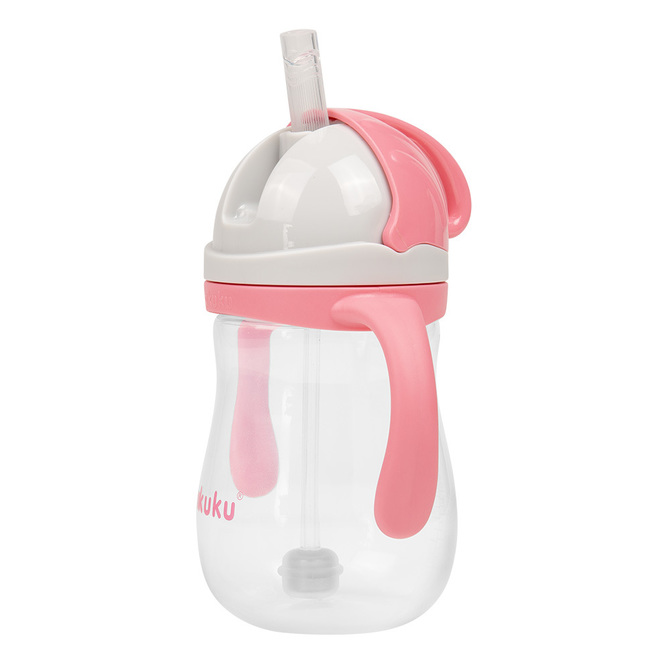 A0676 BOTTLE WITH STRAW WITH WEIGHT PINK - Image 4