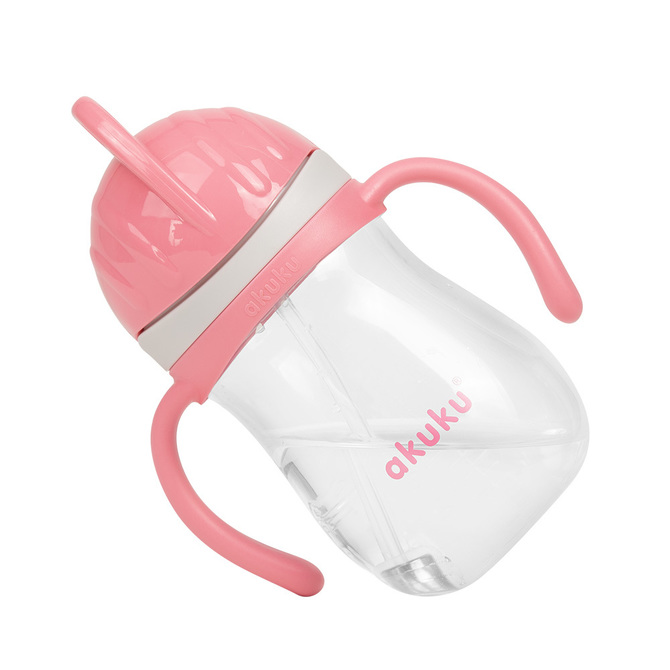 A0676 BOTTLE WITH STRAW WITH WEIGHT PINK - Image 5
