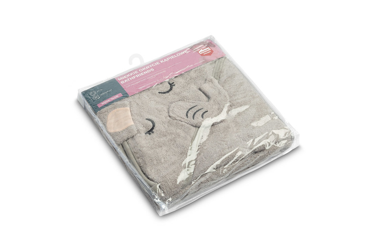 BATHFRIENDS BATH COVER 100x100 ELEPHANT GREY - Image 3