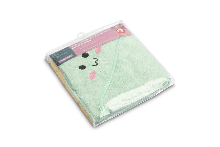 BATHFRIENDS BATH COVER 100x100 DINO MINT - Image 3