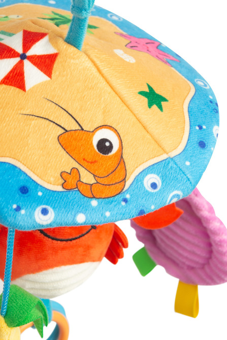 COLORFUL STROLLER CAROUSEL CRAB - obrazek 2