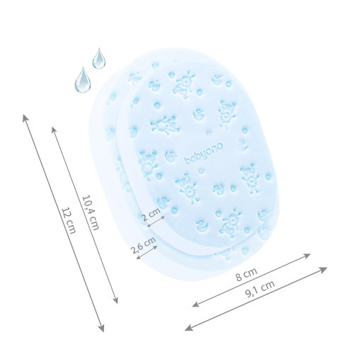 1640/02 BATH SPONGE BLUE - Image 3