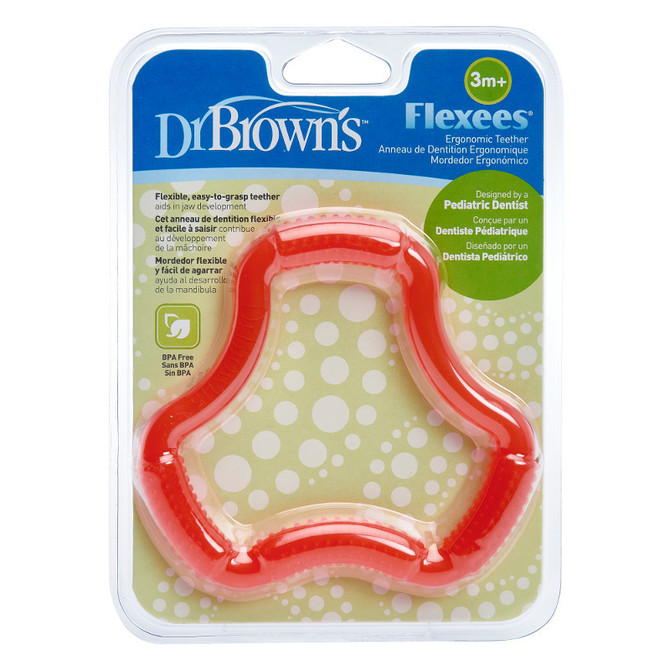 TE101 A-Shaped Teether "Flexees" – Pink - Image 2