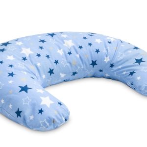 PILLOWCASE FOR FEEDING PILLOW - STARS BLUE