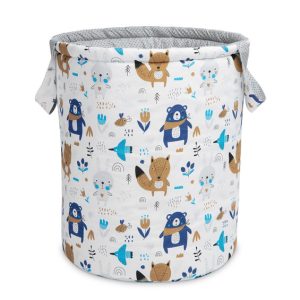 BASKET FOR TOYS - FOREST ANIMALS