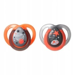 334732 NIGHT 0-6 pacifier UNISEX 2PCS