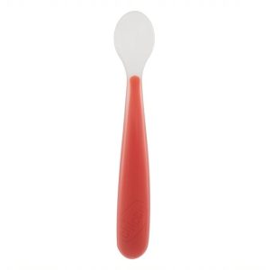 031818 SOFT SILICONE SPOON 6+ Burgundy