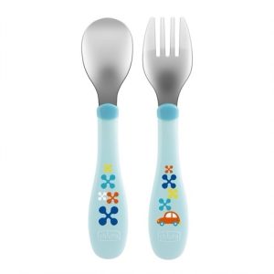 METAL CUTLERY 18M + BLUE
