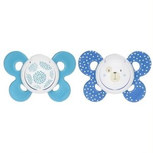 059058 PHYSIO COMFORT teat SILICONE 6-16M BLUE 1PCS