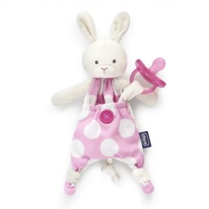 072415 TEAT cuddly toy RABBIT PINK
