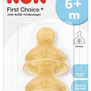 713243 LATEX BOTTLE teat 6-18 L 2 PCS