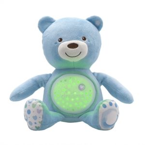 060368 BEAR WITH PROJECTOR, BLUE