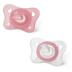 128440 PHYSIOFORMA MINI SILICONE teat 2-6M 2PCS GIRL