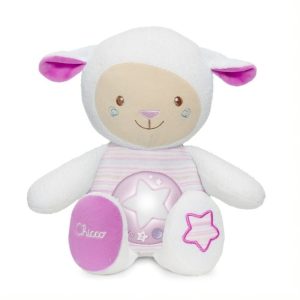 074365 SHEEP WITH NIGHT LIGHT PINK