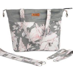 Velvet Bag – Peonies